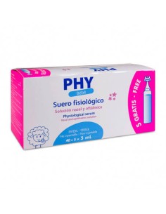 SUERO FISIOLOGICO PHY BEBE MONODOSIS 45 UNIDADES 5 ML