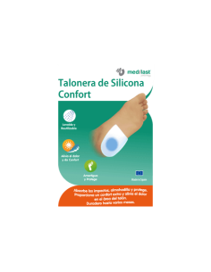 TALONERA CONFORT MEDILAST DE GEL TALLA PEQUEÑA