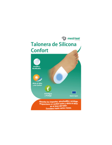 TALONERA CONFORT MEDILAST DE GEL TALLA PEQUEÑA
