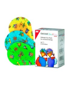 OPTICLUDE PARCHES OCULARES IMPRESOS MAXI 30 PARCHES