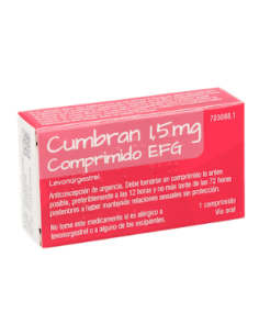 CUMBRAN EFG 1,5 mg 1 COMPRIMIDO