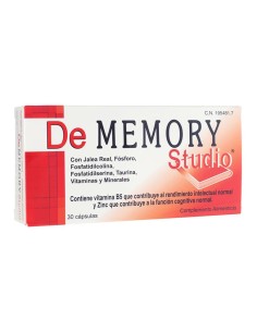 DE MEMORY STUDIO 30 CAPSULAS