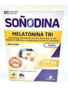 MELATONINA TRI ANGELINI 60 COMPRIMIDOS 2