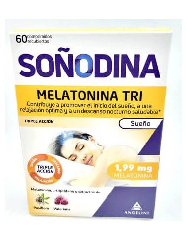 MELATONINA TRI ANGELINI 60 COMPRIMIDOS
