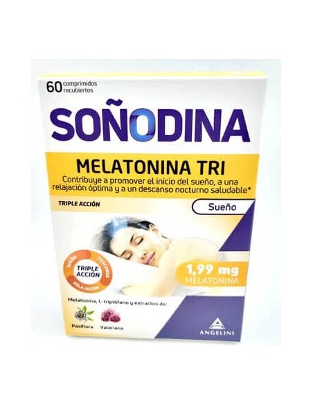 MELATONINA TRI ANGELINI 60 COMPRIMIDOS