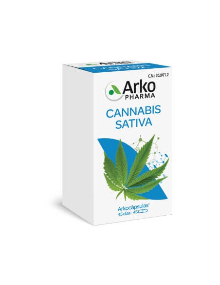 ARKOCAPSULAS CANNABIS SATIVA 45 CAPSULAS
