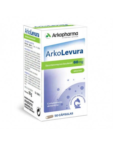 ARKOLEVURA SACCHAROMYCES BOULARDII 50 CAPSULAS