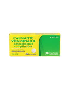 CALMANTE VITAMINADO PEREZGIMENEZ 20 COMPRIMIDOS