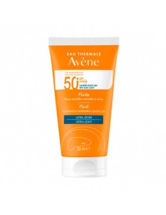 AVENE FLUIDO TOQUE SECO CON PERFUME SPF 50+ 50 ML