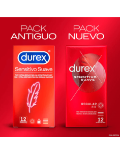 DUREX SENSITIVO CONFORT PRESERVATIVOS 12 UNIDADES 2