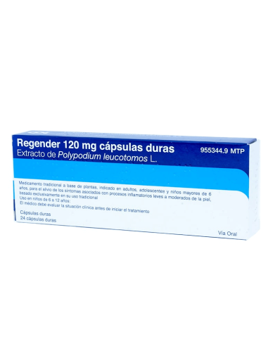 REGENDER 120 MG 24 CAPSULAS