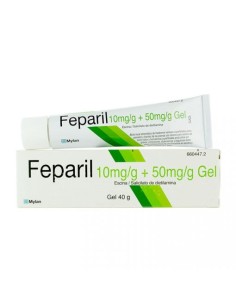 FEPARIL 10 mg/g + 50 mg/g...