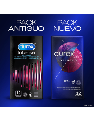 DUREX INTENSE ORGASMIC PRESERVATIVOS...