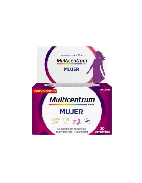 MULTICENTRUM MUJER 30 COMPRIMIDOS