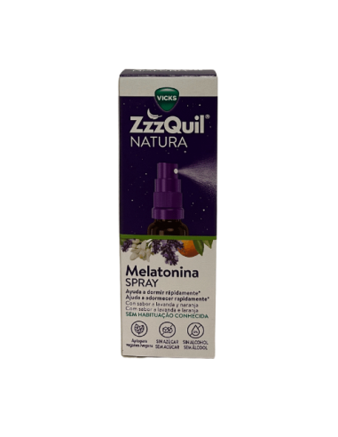 ZZZQUIL NATURA MELATONINA SPRAY 30 ML