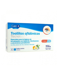 CARE+ TOALLITAS OFTALMICAS...