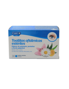 CARE+ TOALLITAS OFTALMICAS...