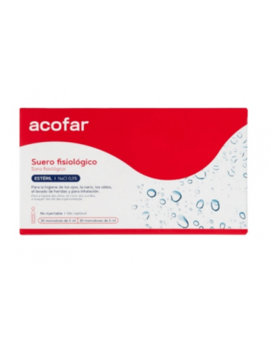 SUERO FISIOLOGICO ACOFAR MONODOSIS 30...