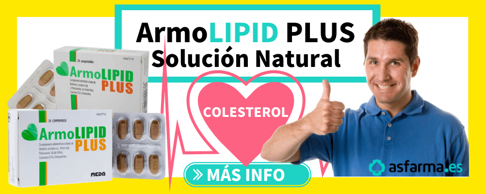 Armolipid Plus solución natural al colesterol