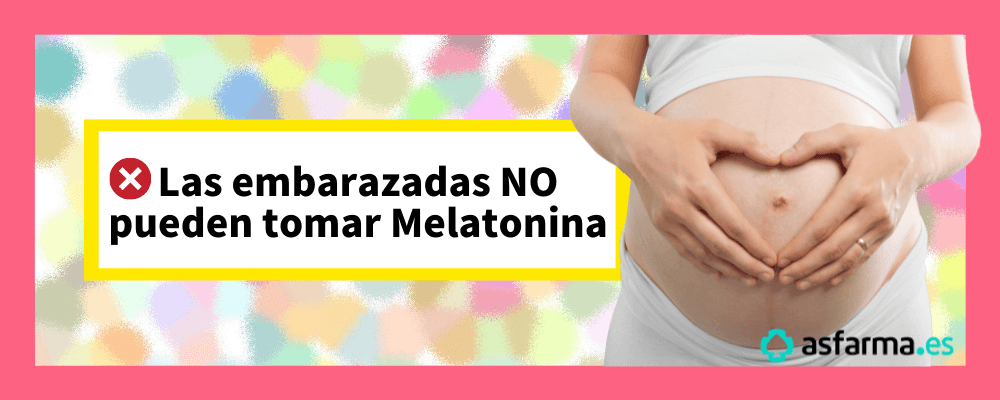 Las embarazadas no pueden tomar melatonina