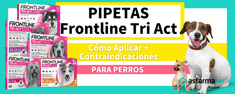 Frontline tri act solución spot on para perros