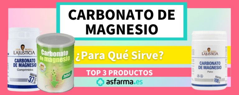 Carbonato de Magnesio Qué Es y Para Qué Sirve
