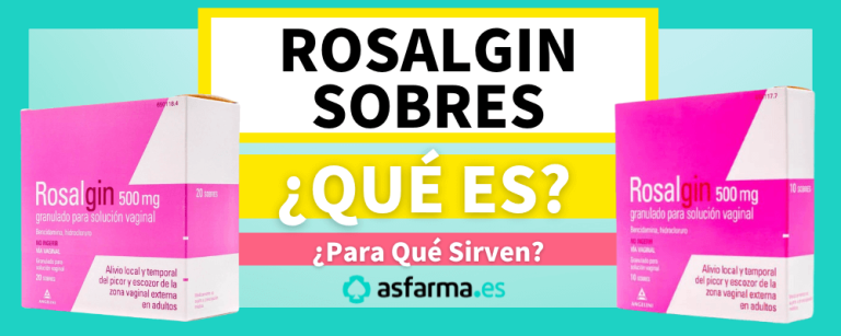 Rosalgin Sobres para qué sirve