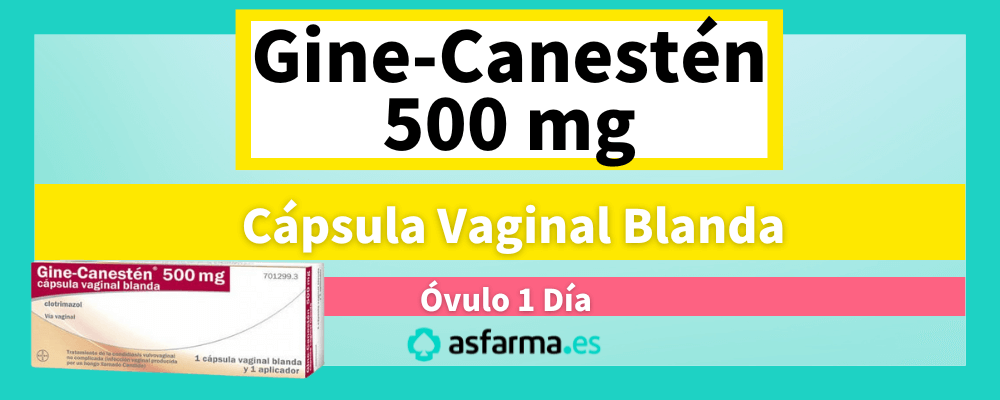 Gine Canesten Ovulo Uno Día
