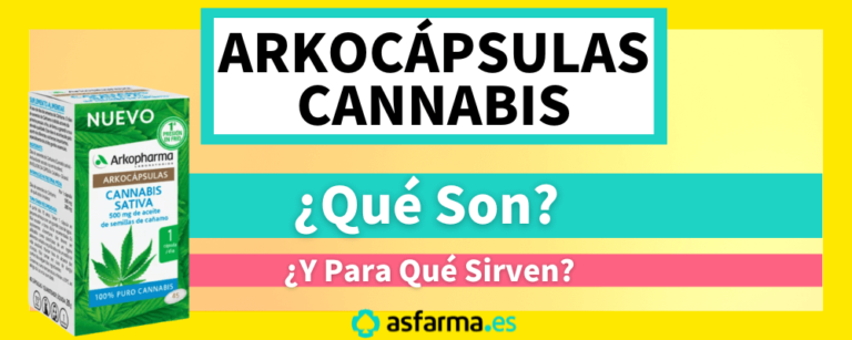 Arkocapsulas cannabis que son