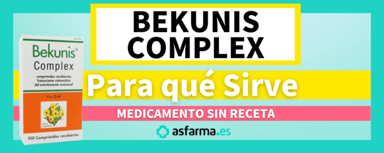 Bekunis Complex Comprimidos Precio