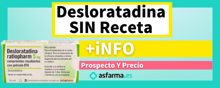 Desloratadina sin receta