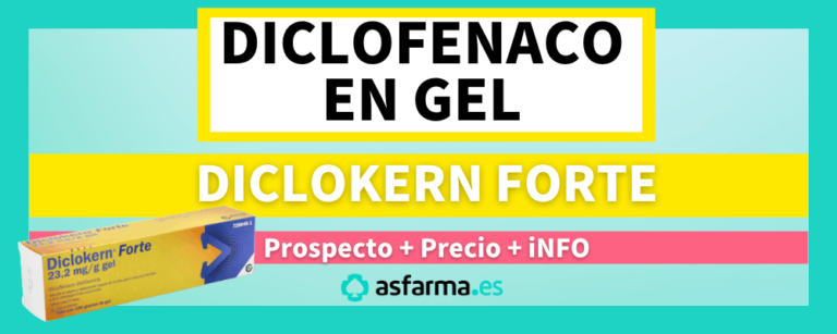 Diclofenaco en gel: Diclokern Forte