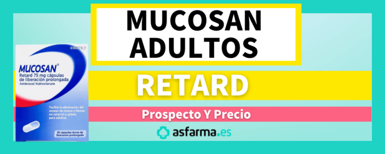 Mucosan Adultos Prospecto y Precio