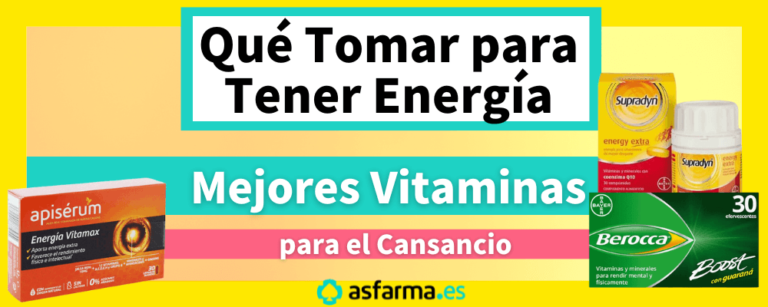 qué tomar para tener energía