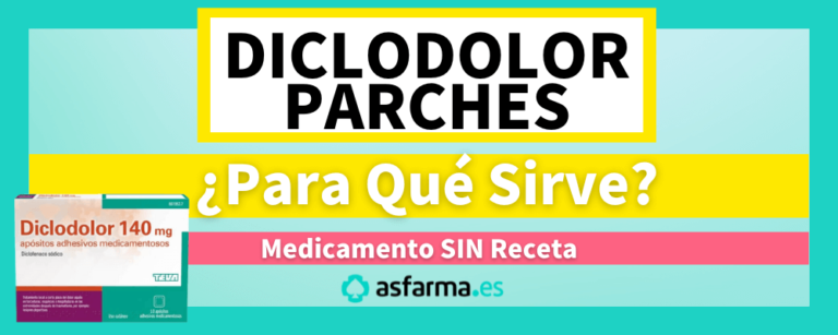 Diclodolor Parches para qué sirven